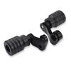 LEDISHUN Motorcycle Frame Sliders/Engine Sliders for Kawasaki Ninja ZX-6R 8BL-ZX636J (2024~) (Black)