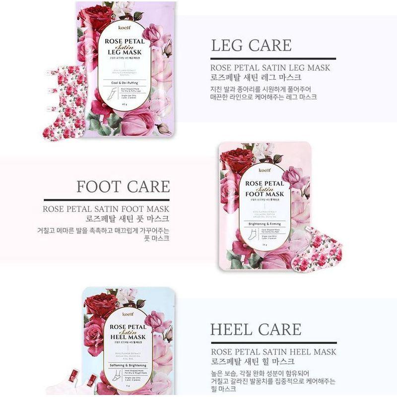 PETITFEE - Rose Petal Satin Hair Mask