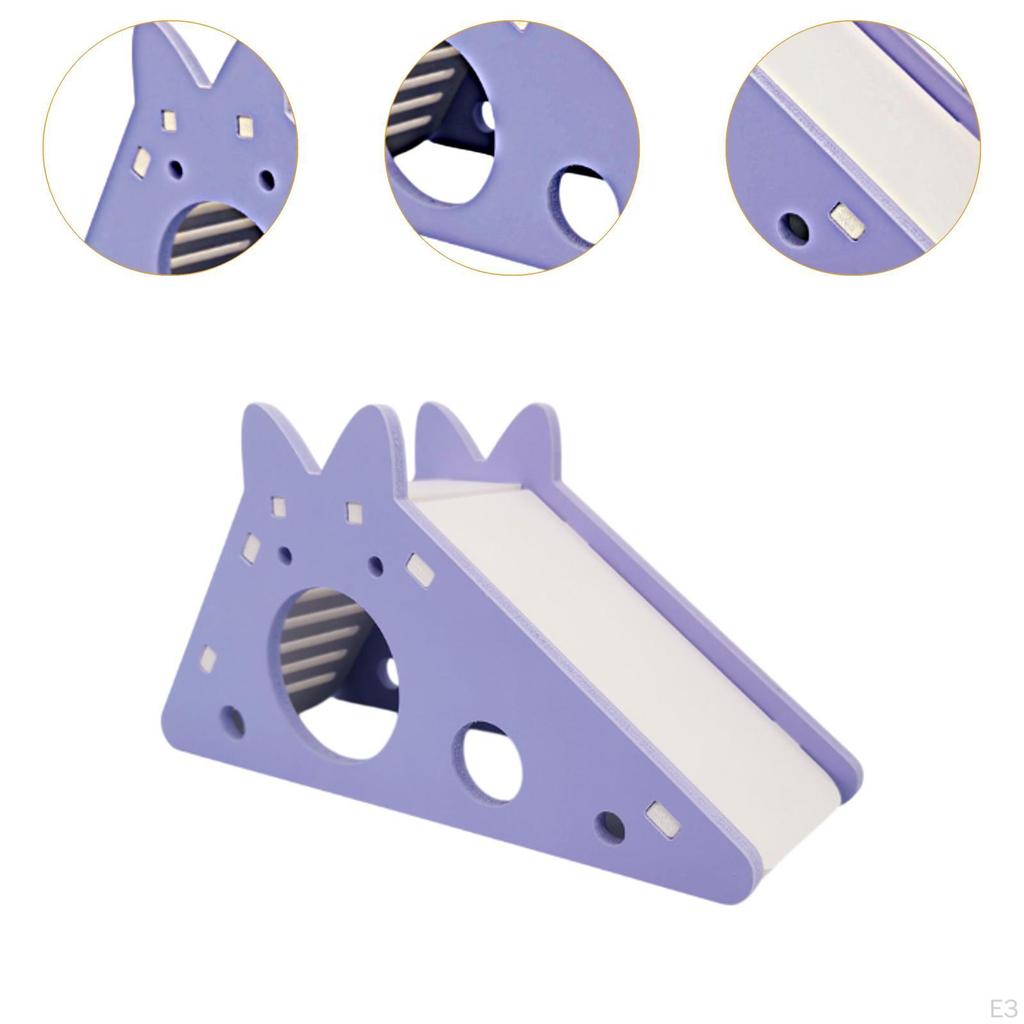 Hamster Hideout House Cage Accessories Breathable Rat Playground Funny Habitat Decor Hut for Mice