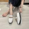 Thick bottom slope heel bag head slippers, wear new autumn large size casual without heel chain muffin slippers