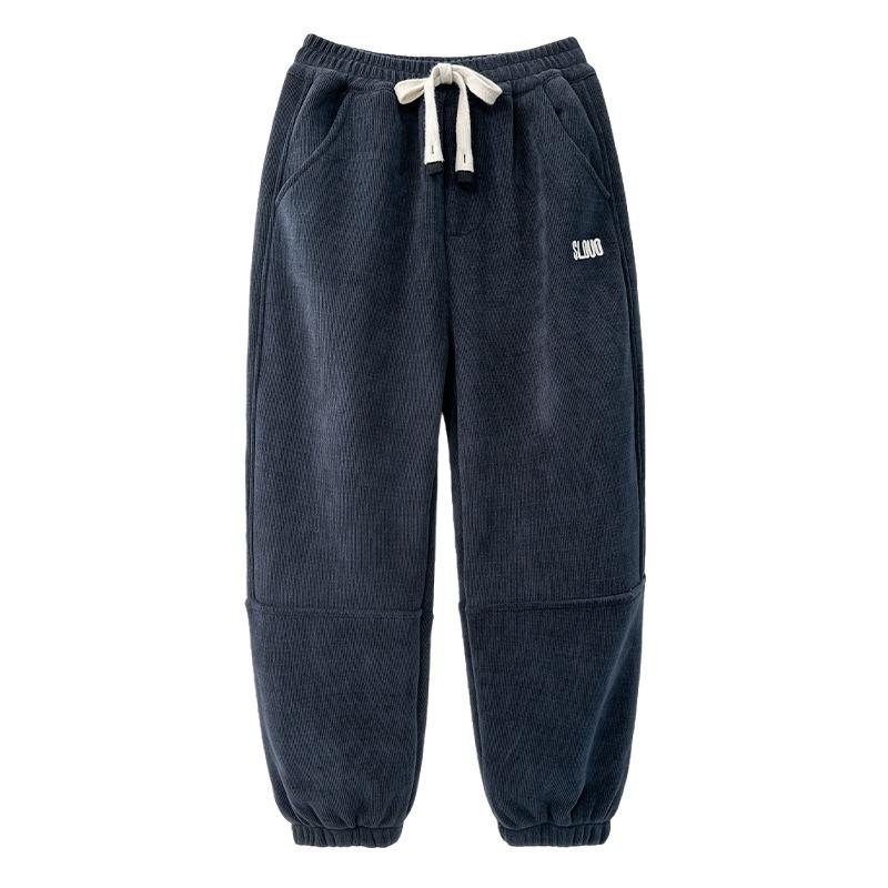 Boys' Pants 2025 Spring Autumn New Casual Corduroy Sweatpants for Kids Boys Sports Pants Trendy