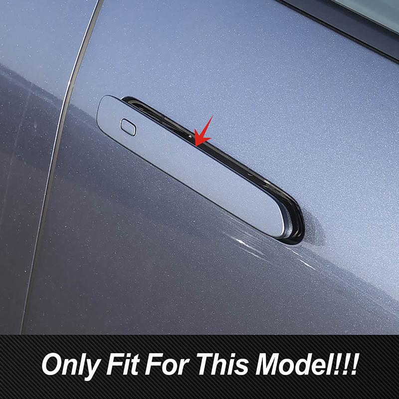 Car Styling Door Handle Frame Decoration For BYD Seal dmi  2024 Doorknob Cover Trim Exterior Accessories