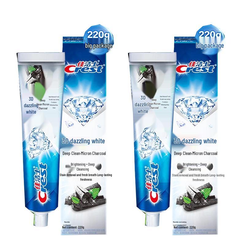 

Crest 3D White Micro Charcoal Toothpaste