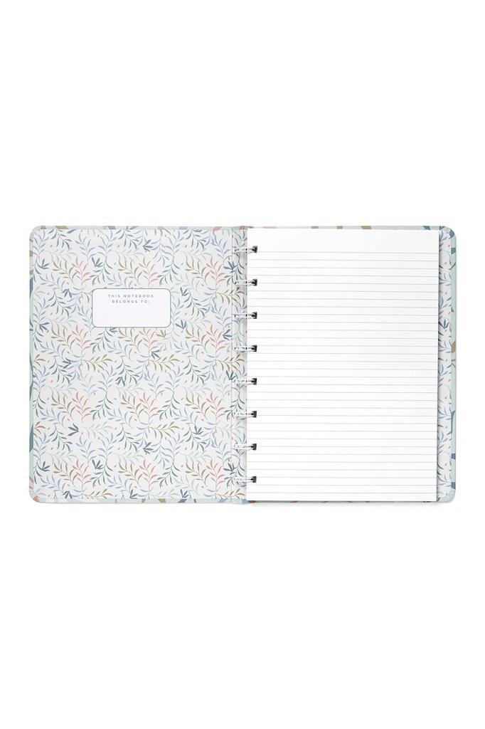 Filofax Botanical A5 Refillable Notebook - Mint