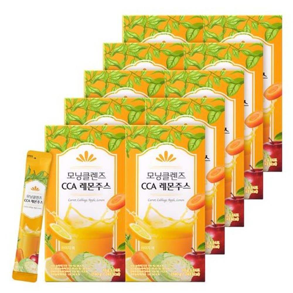 

Morning Cleanse CCA Lemon Juice 14 Packets x 10 Boxes/20 Weeks