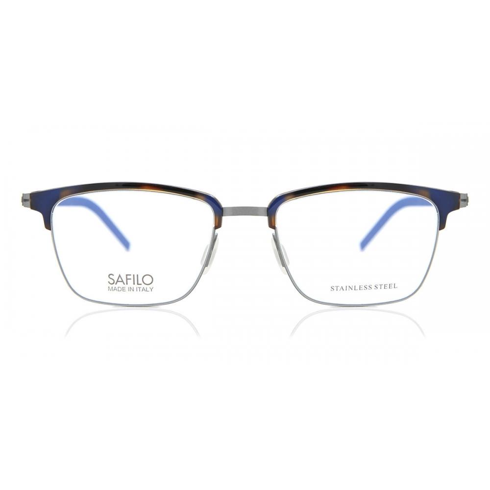 

Safilo Sa 1076 Wm8 Men Eyeglasses Tortoise Blue/51