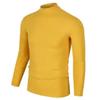 Handsome Spring Autumn Thin Round Neck T-Shirts Simplicity Solid Color Pullovers Fashion Man Casual Classic Men's Clothing 2023