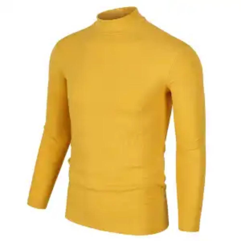 Handsome Spring Autumn Thin Round Neck T-Shirts Simplicity Solid Color Pullovers Fashion Man Casual Classic Men's Clothing 2023