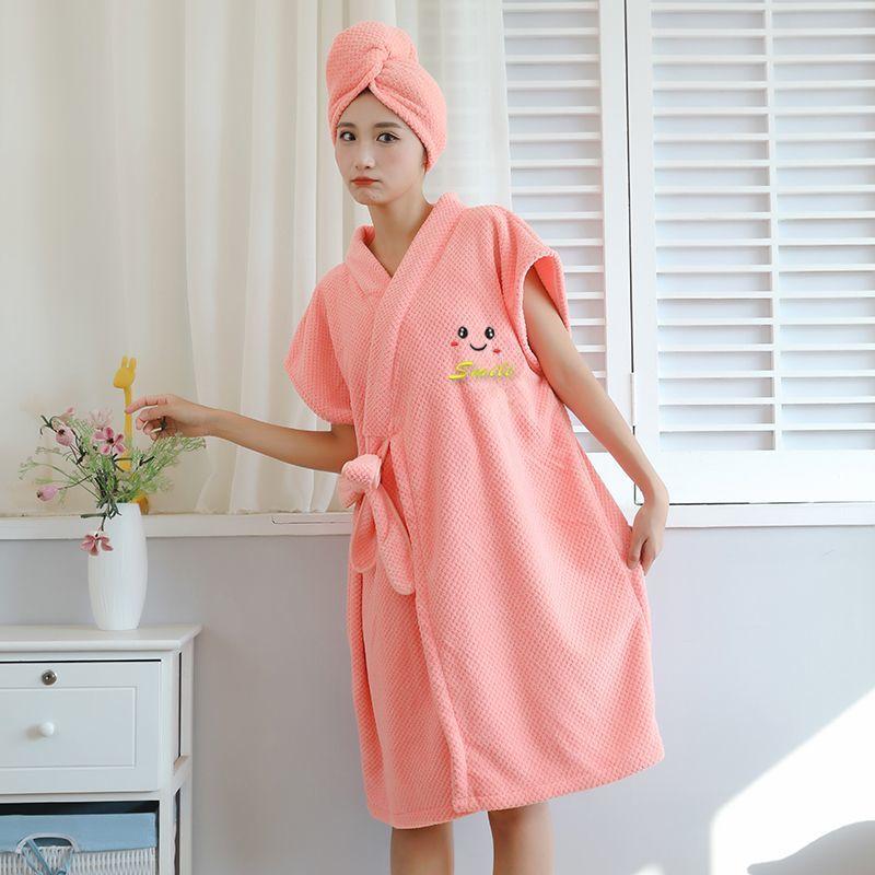 

Женские банные полотенца для девочек, удобные банные юбки, быстросохнущие банные халаты для пляжа, спа, душа, ванны и спортзала, спальный халат one size