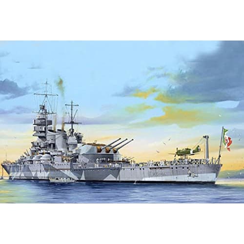 Trumpeter 1/350 Battleship Series Italian Navy Battleship Roma Plastic Model