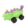 with Wheel Cartoon Fidget Toy High Elasticity Cute Pinch Toy Dinosaur Squeeze Toy  Kids Tricky Doll