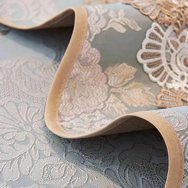European Chenille Vintage Jacquard Embroidery Sofa Cover Anti-slip Seat Cushion Four Seasons General Luxury Sofa Cover Slipcover