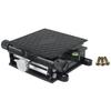 Lab Lift Stand Table Black Aluminum Automatic Leveling Rotatable Scientific Lifting Platform for