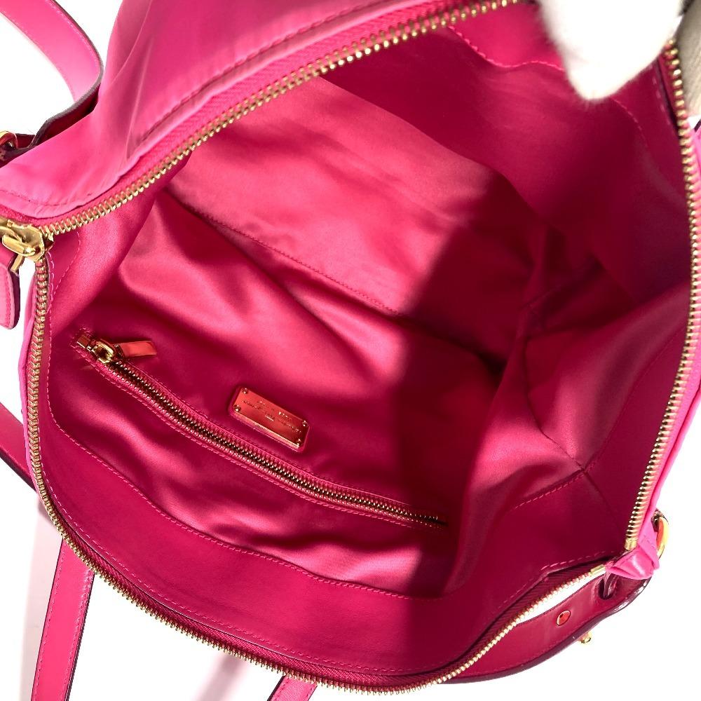 Salvatore Ferragamo Gancini logo 2WAY Tote Bag Shoulder Bag Crossbody Hand Bag