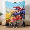 1Pc Power Rangers Teamup Blanket For Couch Bed Plush Cozy Fuzzy Blanket Super Soft Warm Blankets For Fall And Winter 0918261