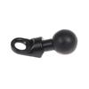 Motorcycle Angled Base W/ 10Mm Hole 1'' Ball Head Adapter Work For Ram Mounts
