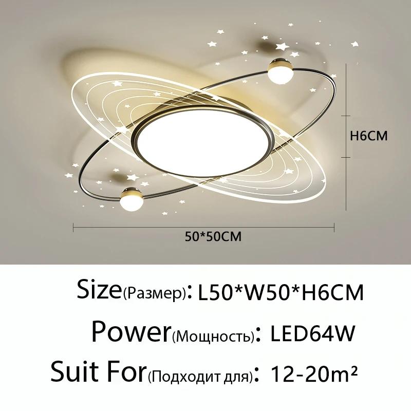 Modern Luxury LED Living Room Bedroom Ceiling Light Nordic Creative Full Moon Design Home Decoration Restaurant Lighting