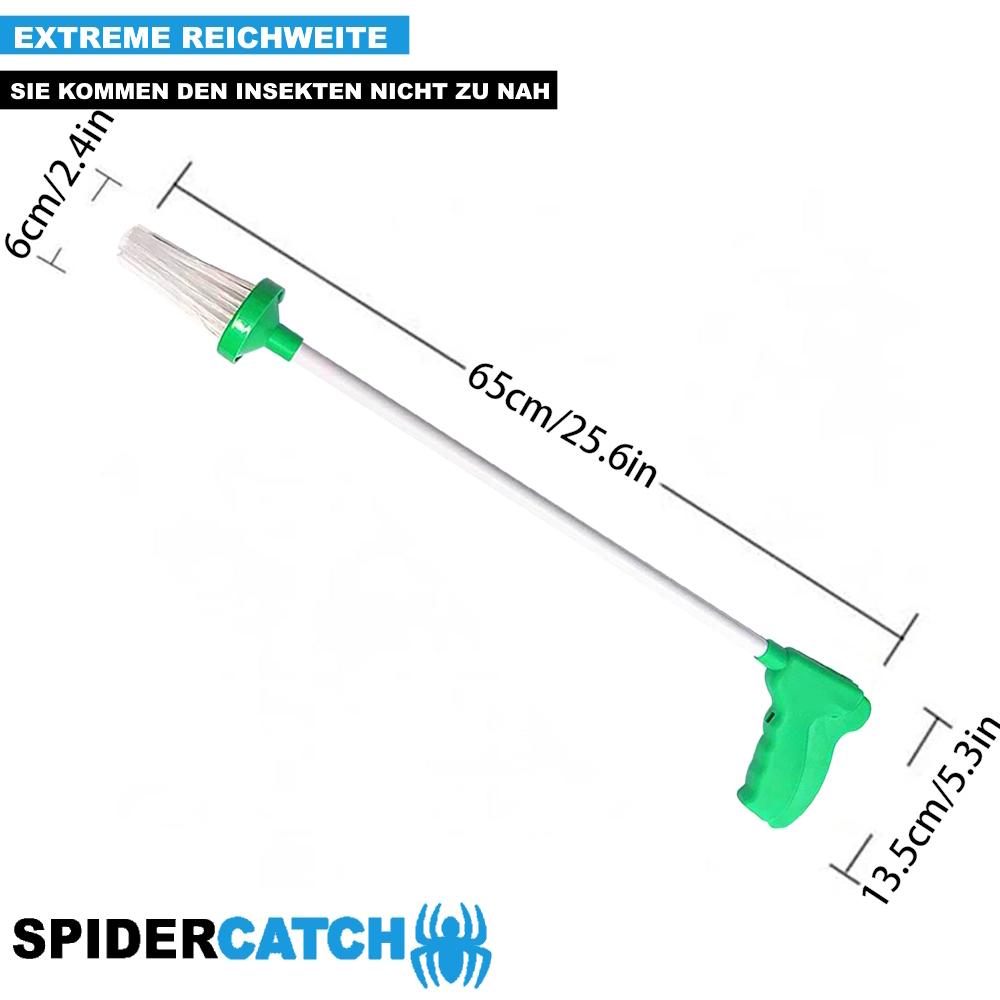 SPIDERCATCH Edderkoppfanger Edderkoppgriper Insektfanger Gripeklype ekstra lang