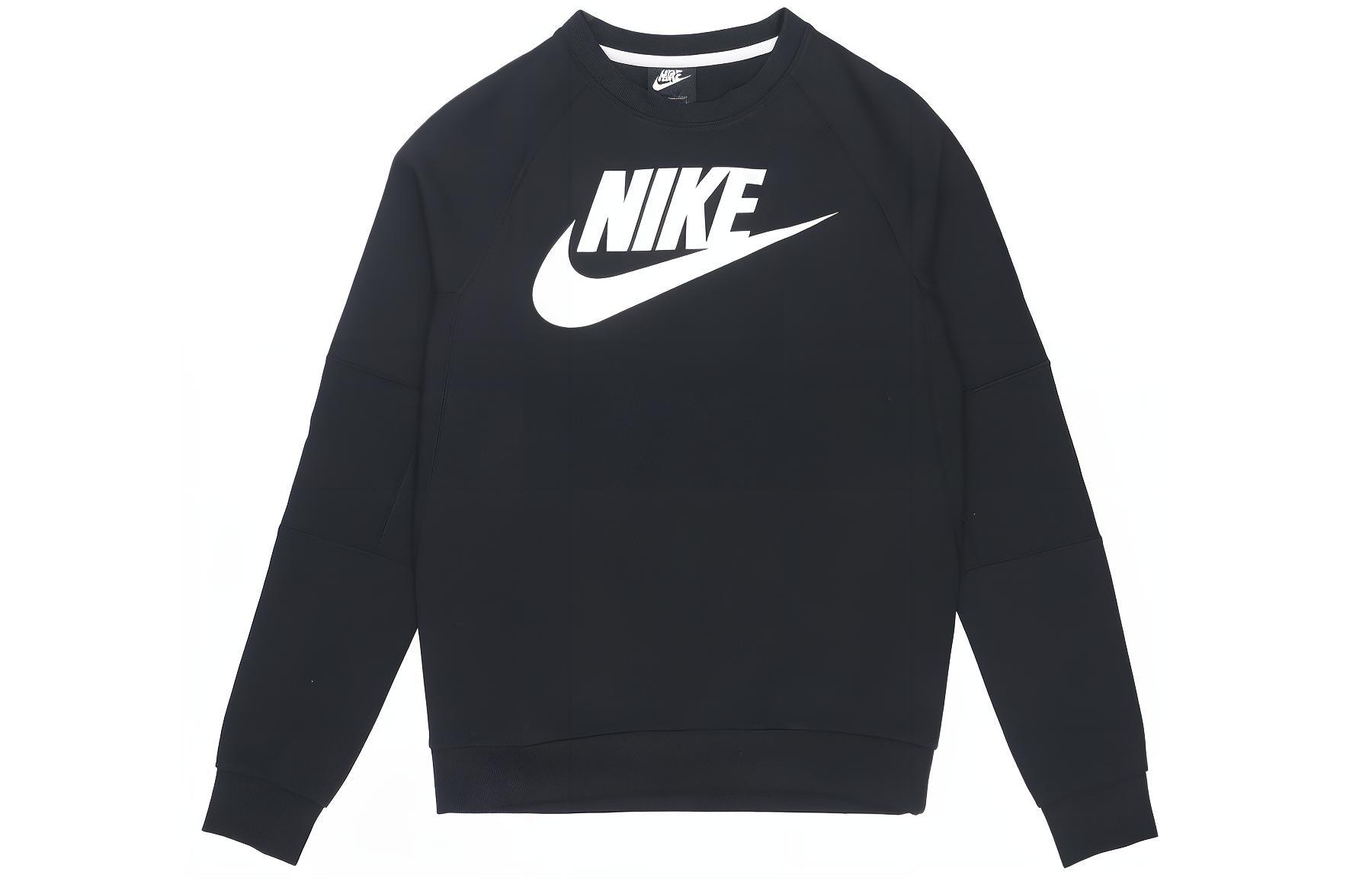 Nike Sweatshirts Men s Black Crew Neck Moderate Other DJ0349-010 S