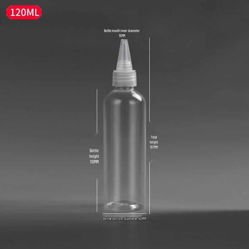 Spot 50-1000ml PET Transparent Plastic Squeeze Bottle