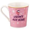 Yamaka Shoten MOOMIN Snowy Way Home Mug, 300ml, Diameter: Approx. 9x9cm, Little My, Pink, Gift for Women, Birthday, Tableware, MM12002-11