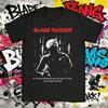 2025 Sommer Unisex Damen Blade Runner Alternatives Filmplakat T-Shirt Oberteile Neuheit Kurzarm Rundhals Baumwolle Bedruckte T-Shirts