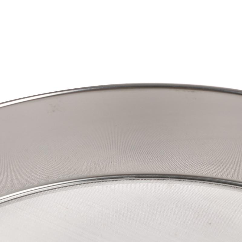 Kitchen Fine 60# Mesh Flour Sifter Stainless Steel Flour Sieve Strainer Sifter