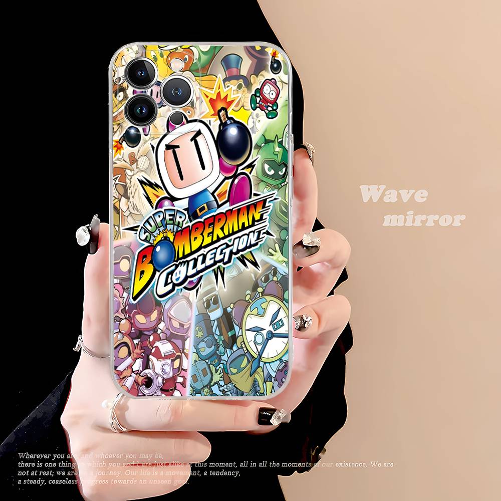 Super Bomberman Case for iphone 17 16 15 pro max 11 12 13 14 Pro Plus Phone Cover
