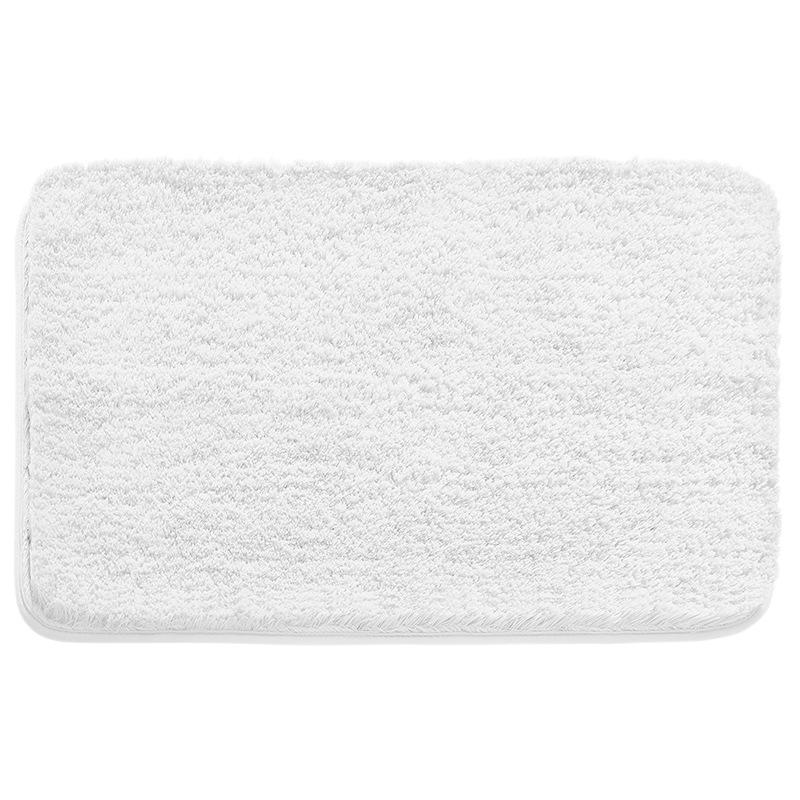 Bathroom absorbent floor mat thickened foot mat household toilet door non-slip mat imitation cashmere winter bathroom carpet