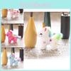 Unicorn Stuffed Animal Pendant With Pp Cotton Filling For Bag Decor