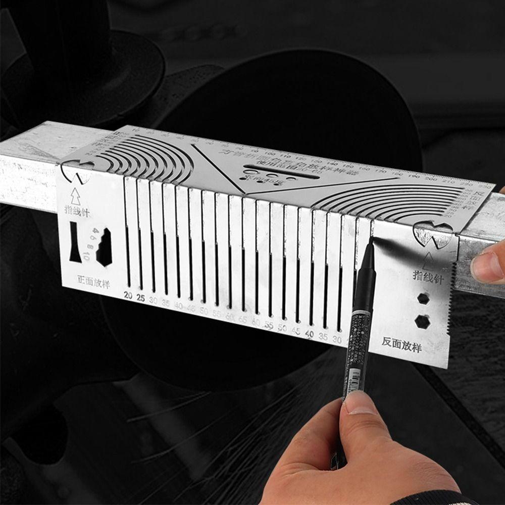 Precision Flex Linear Arc Dual-Purpose Scriber Multi-Purpose Steel Pipe Bend Marking Tool