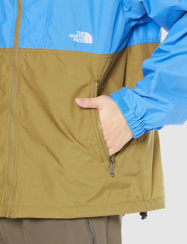 The North Face Lightweight Compact SU Supersonic XL Men's Water-Repellent, Jacket, Blue/Utility Brown,