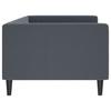 Vidaxl Sofa with Sleeping Function, Dark Grey, 90X200 Cm, Velvet