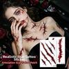 Waterproof Halloween Face Tattoo Blood Vessels Tattoo Body Art Decal  Costume Accessory