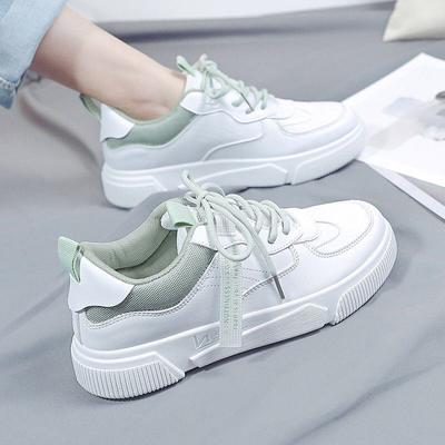 Mode Damen Sneakers Schuhe Flache Schuhe Frühlingstrend Casual Flats Sneakers Weiblich Neue Mode Komfort Weiß Plattform Vulkanisierte Schuhe
