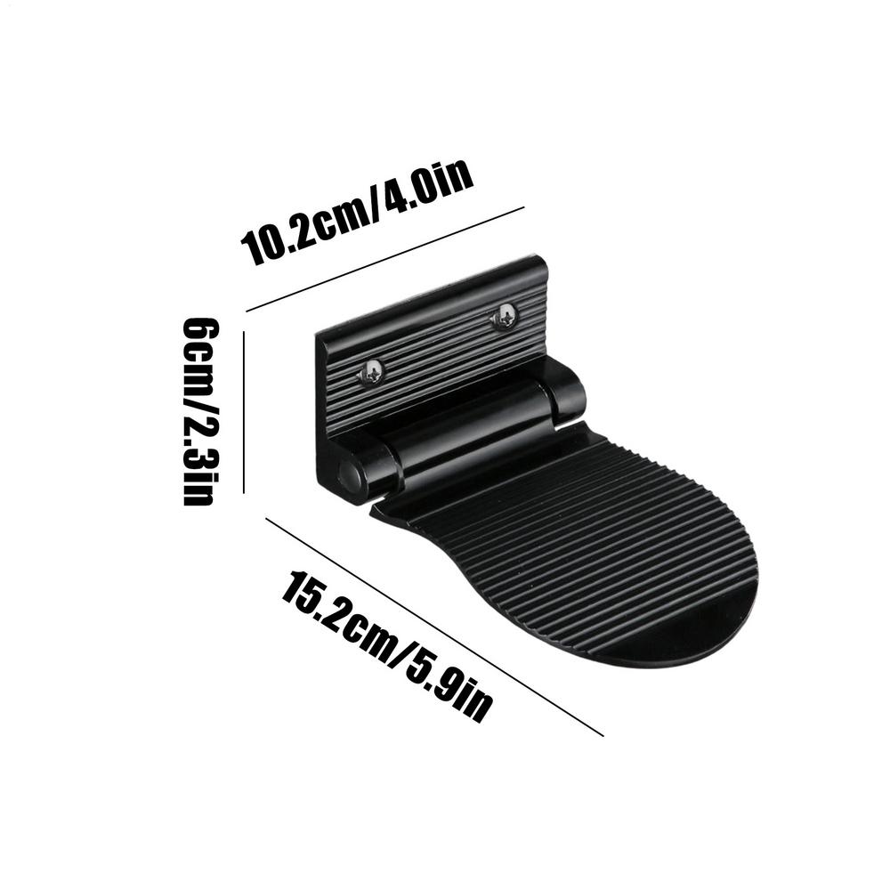 

Bathroom Shower Foot Pedals Foldable Wall Mounted Non Slip Pregnant Women Rubbing Their Feet Board Wash Feet Accessories чорний