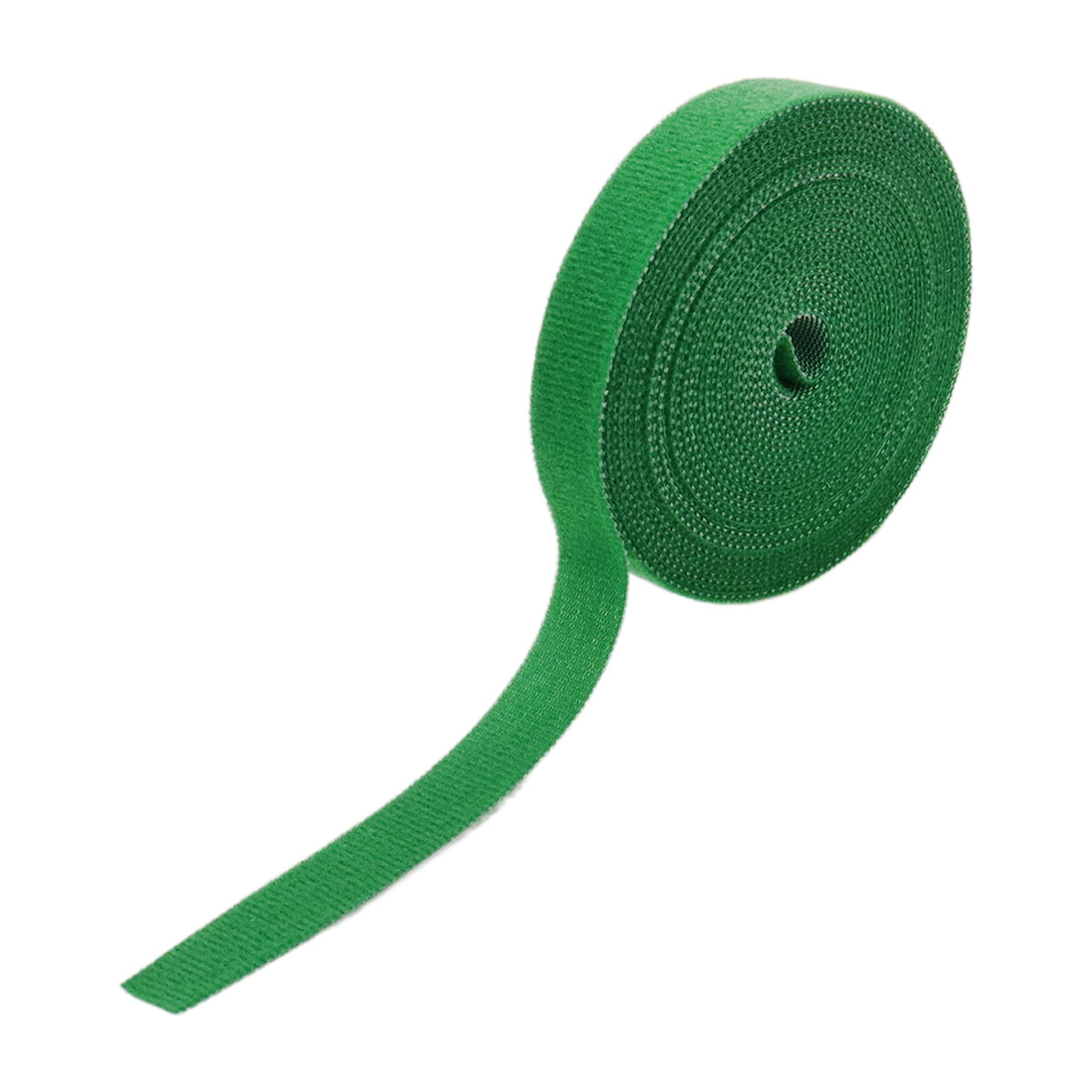 

5M нейлоновая лента для повязки растений многоразовые крючки-петли для растений зеленая лента-застежка бамбуковая тростниковая обертка поддержка аксессуары для дома и сада 10mm