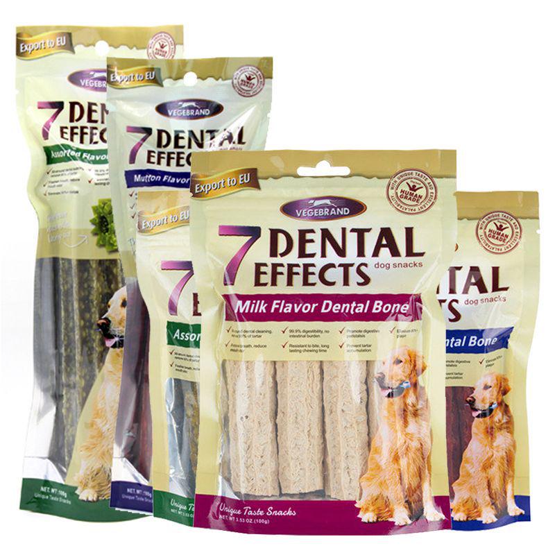 Weiji Bite-Resistant Dog Chews: Dental Cleaning Bone for Medium to Large Breeds - Teddy Shape