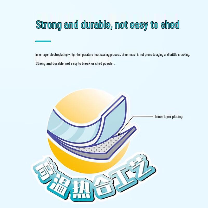 MIAOJIE Double-Layer Silver Thread Cleaning Cloth