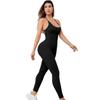 Cross-Back Shapewear Bodysuit with Tummy Control and Butt Lifting Yoga Pants