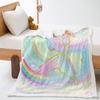 Blanket Butterfly Mermaid Blanket Lamb Fleece Crystal Fleece Blanket Blanket Universal