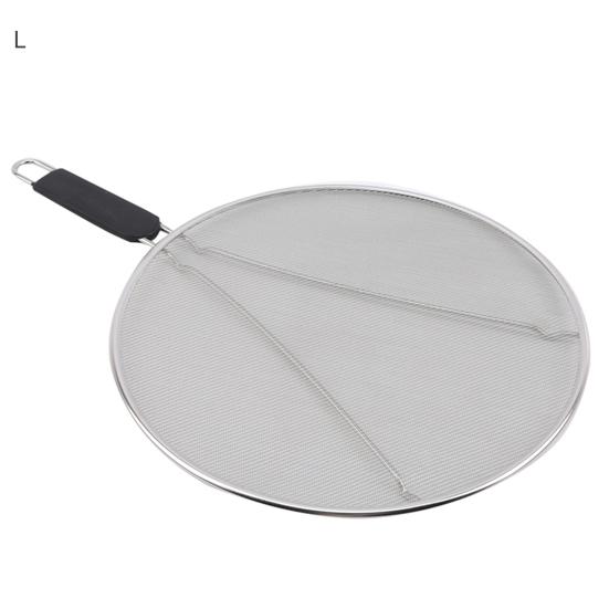 Oil-Proof Splatter Baffle Net Cover Protective Guard with Handle Kitchen Tool Sale Goods