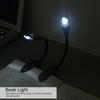 Mini LED Book Light Portable Flexible Reading Lamp Matching Clamp Soft No Dazzling Small Size Bedroom Travel Light Fixture