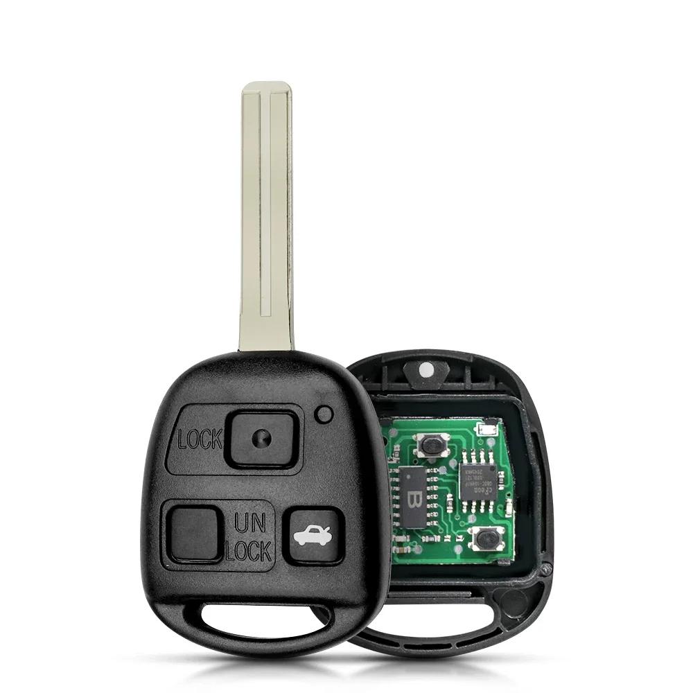 Ключ с пультом ДУ для Lexus IS300 GS300 GS430 1998-2005 / 314 МГц / Чип 4C / 3 Кнопки / HYQ1512V 3BT