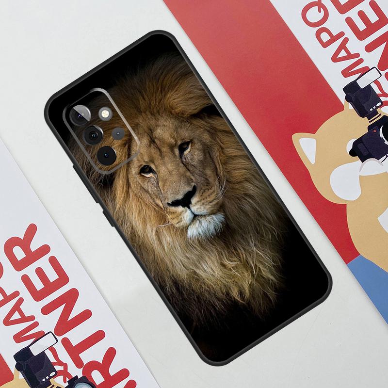 Leopard Tiger Lion Animal Case For Samsung Galaxy A34 A54 A14 A56 A36 A16 A06 A13 A53 A12 A22 A32 A52 A35 A17 A15 A55