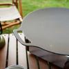 Plate with Handles Grill Pan and Pot ,Non Wok Tray Korean 30cm for Disc Barbecue Set Various Stoves