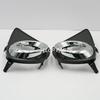 A Pair Fog Light Cover For Toyota Yaris 2015 2016 2017 Left Right Foglight Lamp Grille Bezel Front Bumper Driving Light Frame