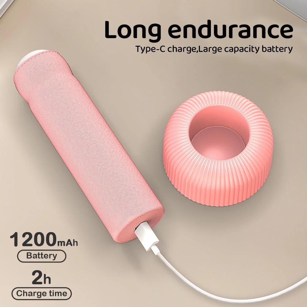 Interest Handheld Night Light Creative LED Sleeping Lamp Original Design Unique Switching Method Has A Base for Placing on Table