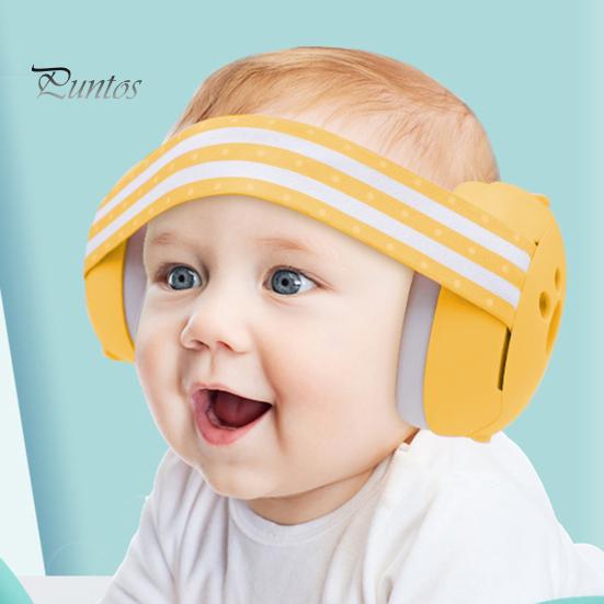 Baby Headphones Noise Cancelling Earmuffs Elastic Strap Comfortable To Wear Improves Sleep Infant Ear Protection Earmuffs