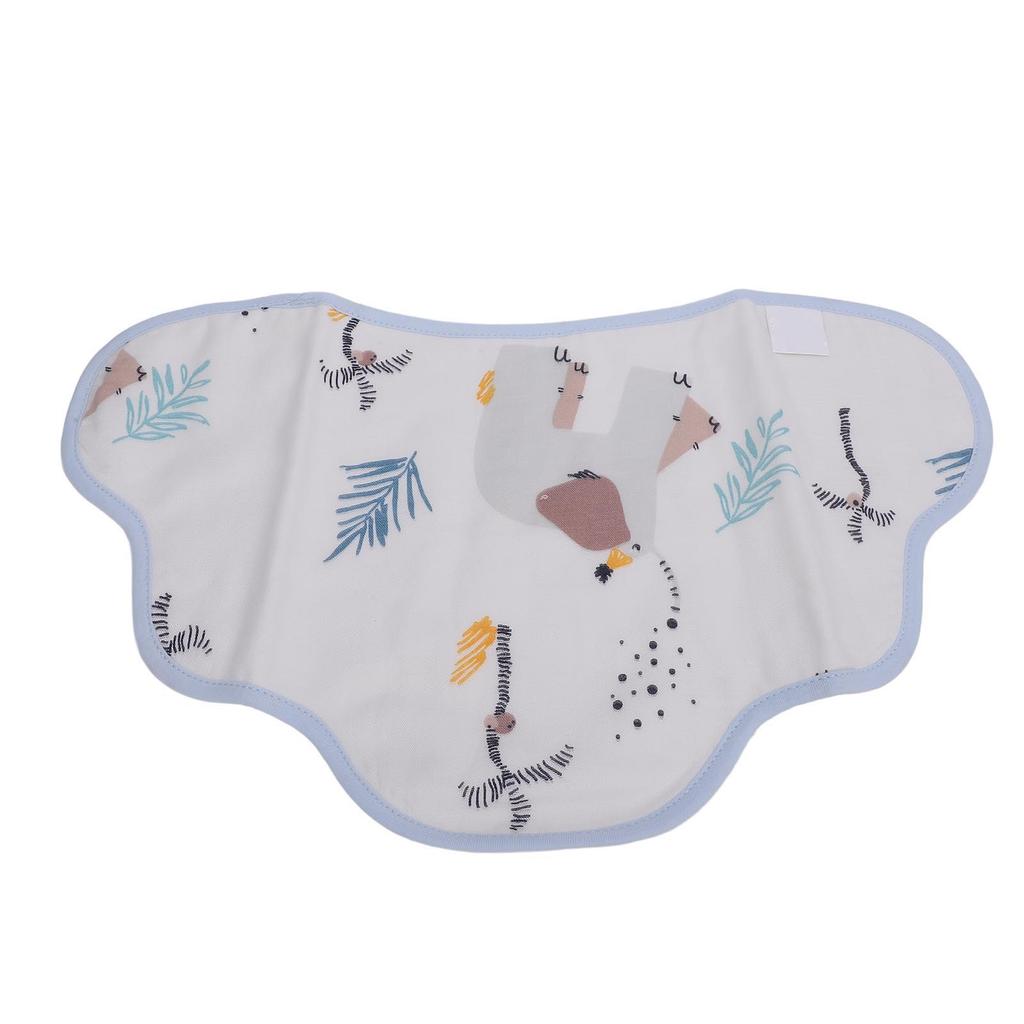 Baby Drool Bib Breathable Soft Cotton Drooling Bib Cotton Sweat Absorbent Burp Rag for Babies Type
